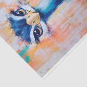 Pop Art Bird, Bold & Vibrannt DJ2R Decoupage Seidenpapier (Ausschnitt)