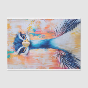 Pop Art Bird, Bold & Vibrannt DJ2R Decoupage Seidenpapier