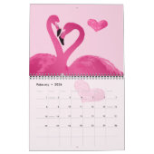 Pop Art Birds Vol. 1 Budgie Flamingo Penguin Macaw Kalender (Feb 2026)