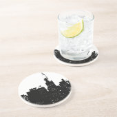 Pop Art Black & White New York Untersetzer (Seite)