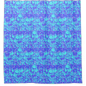 Pop Art Blasenverpackung Duschvorhang (Vorderseite)