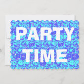 Pop Art Blasenverpackung Einladung (Vorderseite)