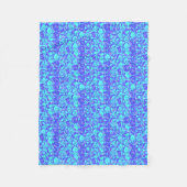 Pop Art Blasenverpackung Fleecedecke (Vorderseite)