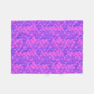 Pop Art Blasenverpackung Fleecedecke