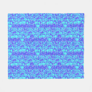 Pop Art Blasenverpackung Fleecedecke