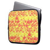Pop Art Blasenverpackung Laptopschutzhülle (Vorderseite Links)