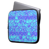 Pop Art Blasenverpackung Laptopschutzhülle (Vorderseite Links)