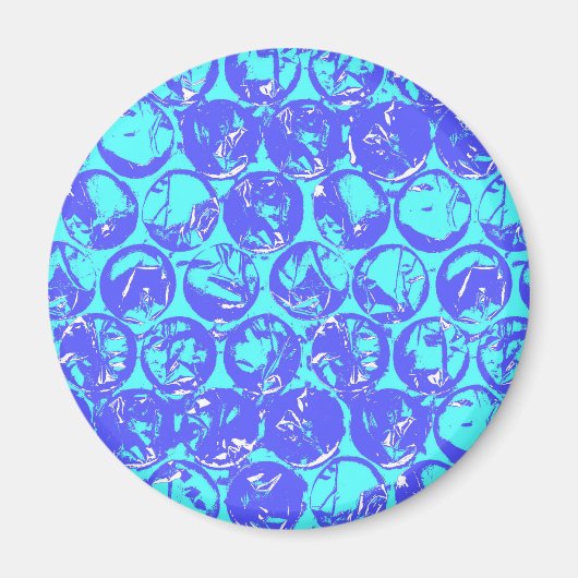 Pop Art Blasenverpackung Magnet (Vorne)