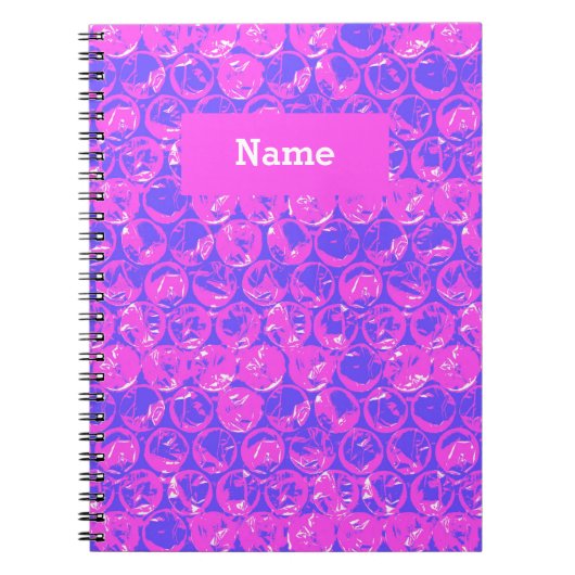 Pop Art Blasenverpackung Notizblock (Vorderseite)