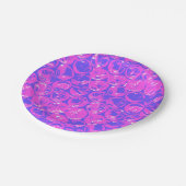 Pop Art Blasenverpackung Pappteller (Schrägansicht)