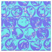 Pop Art Blasenverpackung Stoff (Nahaufnahme)