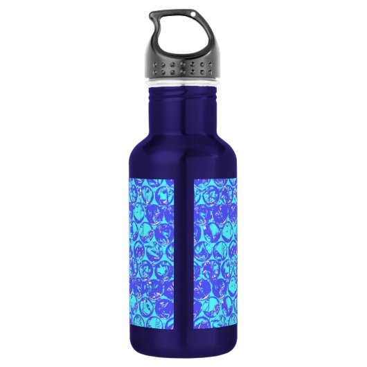 Pop Art Blasenverpackung Trinkflasche (Rückseite)