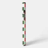 Pop Art Bookworm, Weihnachten iPhone Hülle (Linke Seite)