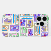 Pop Art Boom Box iPhone Case Hülle (Rückseite (Horizontal))
