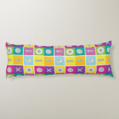 Pop Art Botanical & Frucht Kissen (Rückseite)