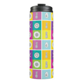 Pop Art Botanical & Frucht Thermal Tumbler Thermosbecher
