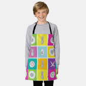 Pop Art Botanical & Fruit All-over Print Schürze (Getragen)