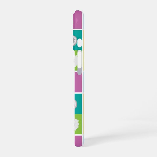Pop Art Botanical & Fruit Phone Case iPhone 16 Hülle (Linke Seite)