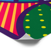 Pop-Art-Briefe Poster (Ecke)