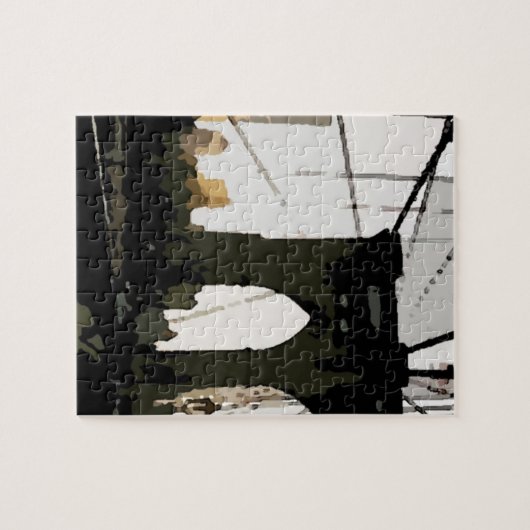 Pop Art Brooklyn Bridge Puzzle (Horizontal)