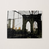 Pop Art Brooklyn Bridge Puzzle (Horizontal)