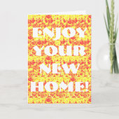 Pop Art Bubble Wrapper Housewarming Card Einladung (Vorderseite)