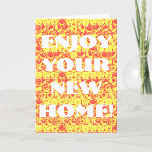 Pop Art Bubble Wrapper Housewarming Card Einladung