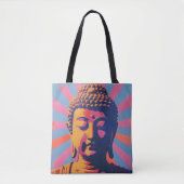 Pop Art Buddha Tasche (Vorderseite)