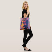 Pop Art Buddha Tasche (Am Model)