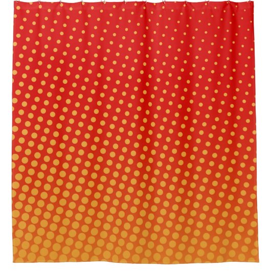 Pop Art bunt Hintergrund1960er,abstrakt,art,back Duschvorhang (Vorderseite)