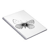 Pop Art Butterfly Notizblock (Rechte Seite)