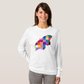 Pop Art Butterfly T-Shirt (Vorne ganz)