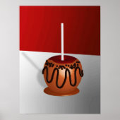Pop Art Caramel Apple Poster (Vorne)