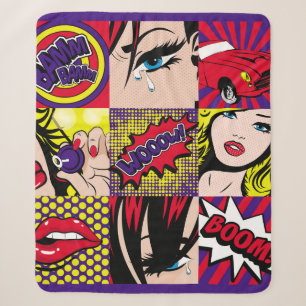 Pop Art Card Illustrationart,Pop,beautiful,Comic,d Sherpadecke