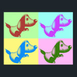 Pop Art Cartoon Doster Poster<br><div class="desc">Pop Art Cartoon Doster</div>