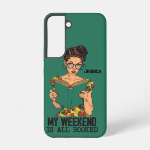 Pop Art Case, My Weekend ist gebucht, Samsung Galaxy Hülle