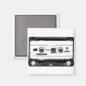 Pop Art Cassette Magnet (Vorderseite/Rückseite)