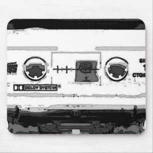 Pop Art Cassette Mousepad