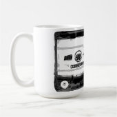 Pop Art Cassette Retro Kaffeetasse (Links)