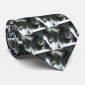 Pop Art Cat Krawatte (Gerollt)