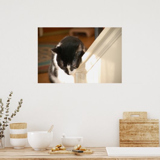 Pop Art Cat Poster (Küche)