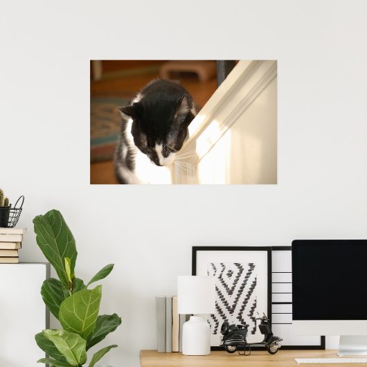 Pop Art Cat Poster (Heimbüro)