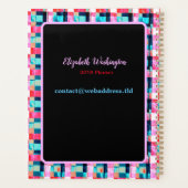 Pop Art Cats, Art Print, Maximalist Dekor Planer (Rückseite)