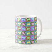 Pop Art Cats Kaffeetasse (VorderseiteRechts)