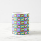 Pop Art Cats Kaffeetasse (Mittel)