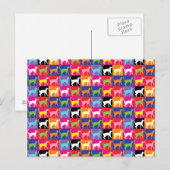 Pop Art Cats Postkarte (Vorne/Hinten)