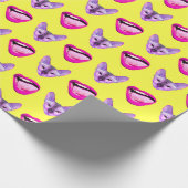 Pop Art Cats Wrapping Paper Geschenkpapier (Ecke)