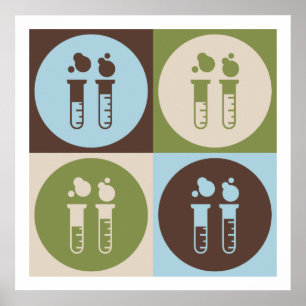 Pop Art Chemical Engineering Poster