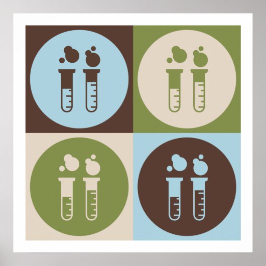 Pop Art Chemical Engineering Poster (Vorne)