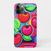 Pop Art Cherry Burst Case-Mate iPhone Hülle (Rückseite)